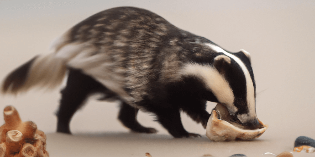 Badger on the Beach
